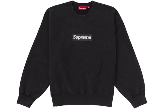 Supreme Washed Box Logo Crewneck (Size medium)