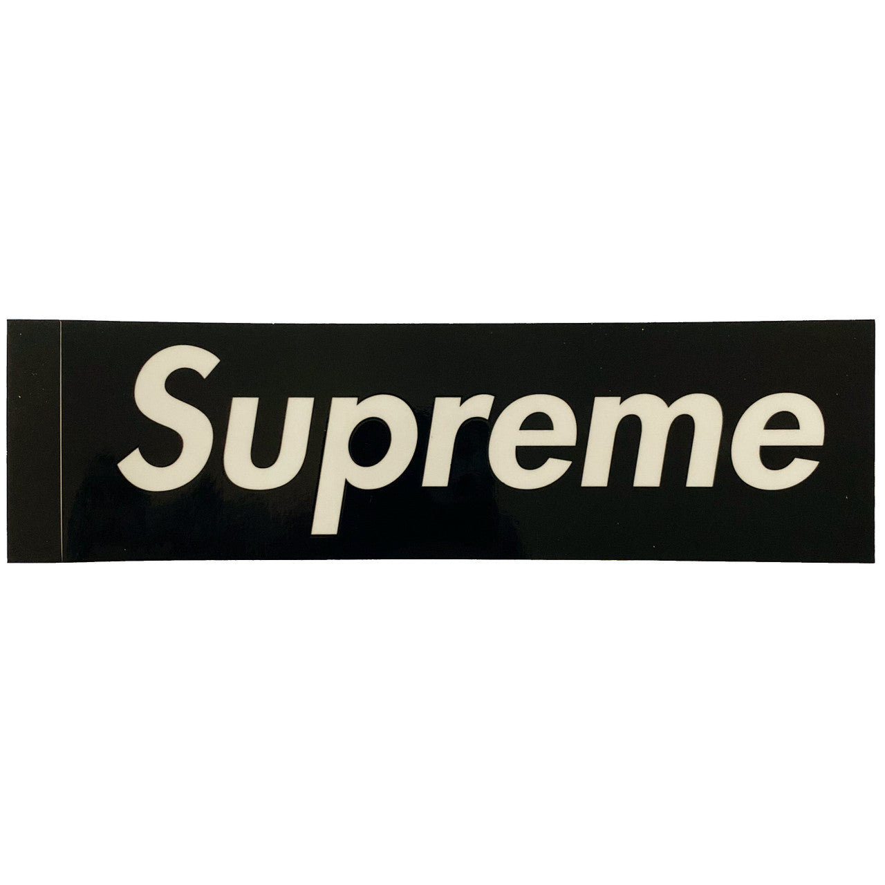 Supreme Clear Vinyl Box Logo Stickers FW21