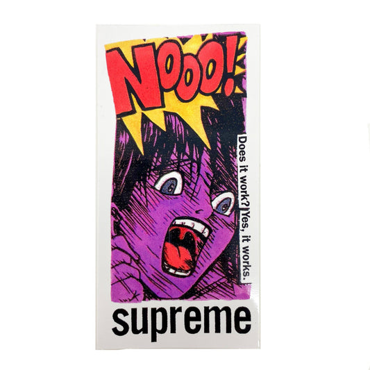 Supreme Does It Work Sticker SS21