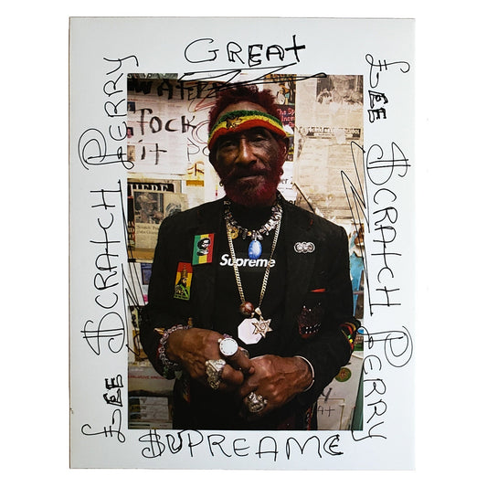 Supreme Lee Scratch Perry Stickers White SS10