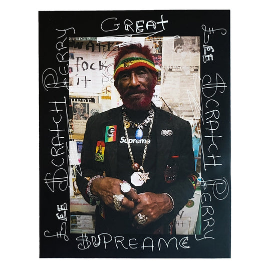 Supreme Lee Scratch Perry Stickers Black SS10