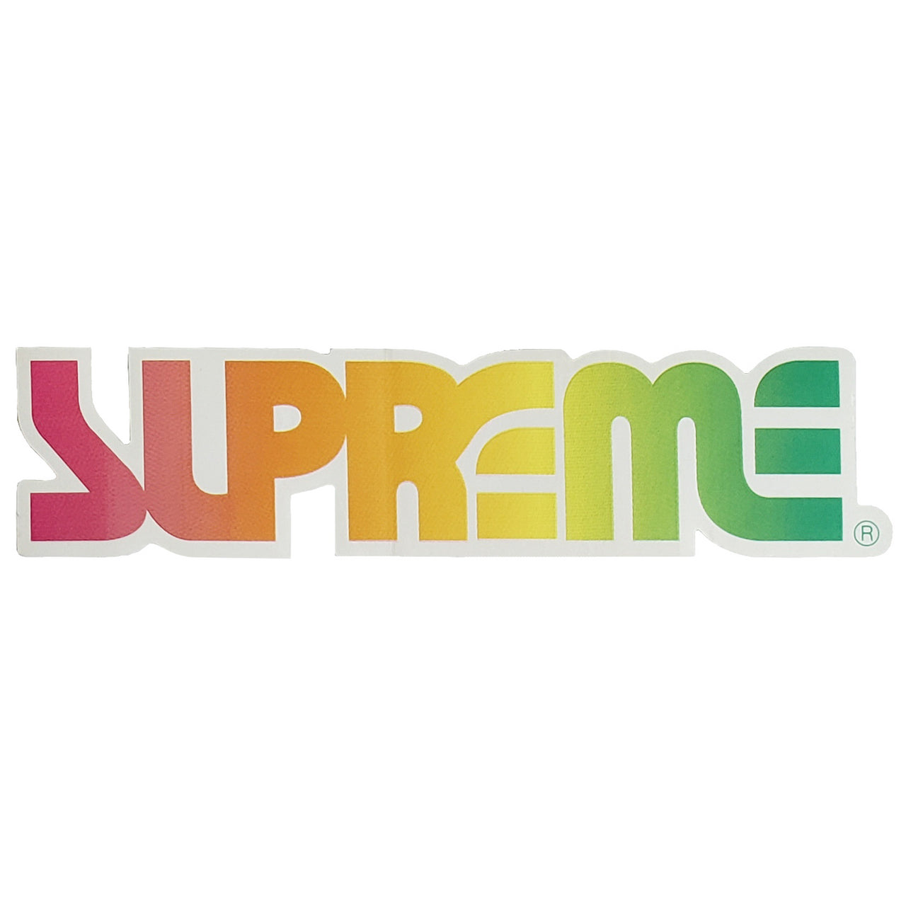 Supreme Surf Style Oakley Logo Sticker 2007