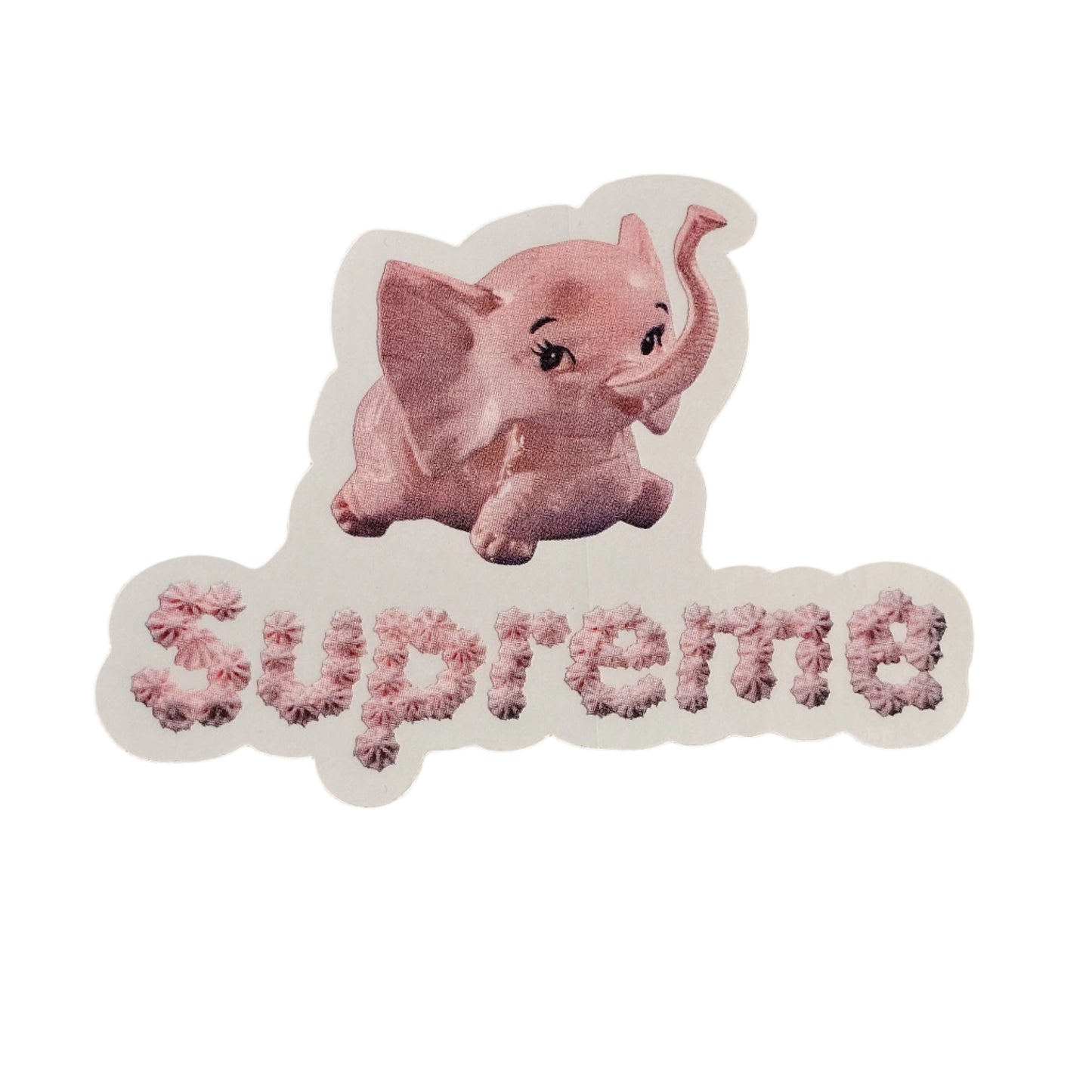 Supreme Elephant Sticker SS17