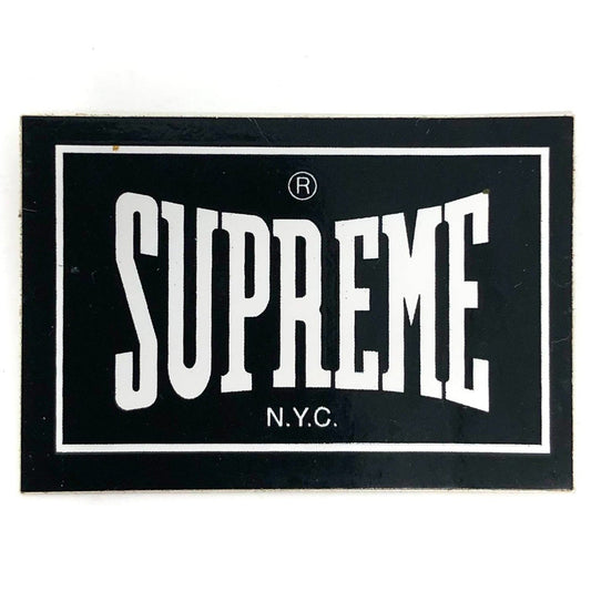 Supreme Everlast Sticker Black 1999
