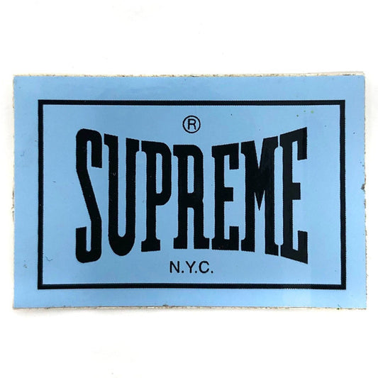 Supreme Everlast Sticker Blue 1999