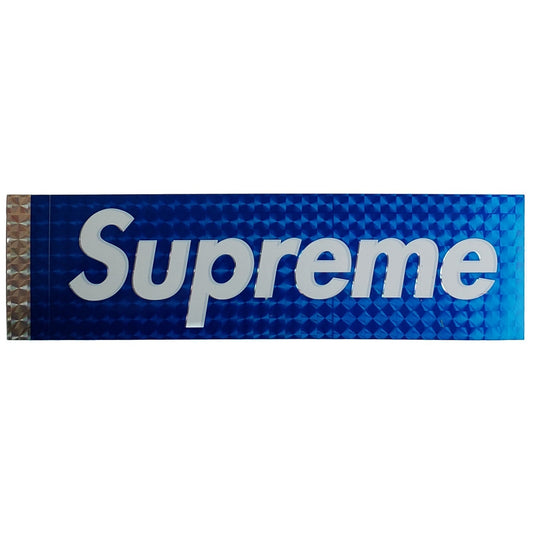 Supreme Blue Holographic Box Logo Sticker 2006