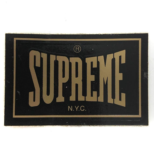 Supreme Everlast Sticker Brown 1999