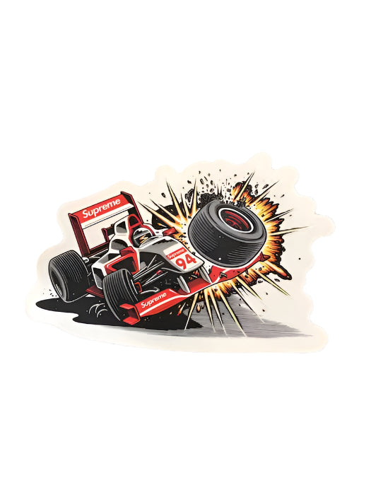 Supreme Crash Sticker FW21