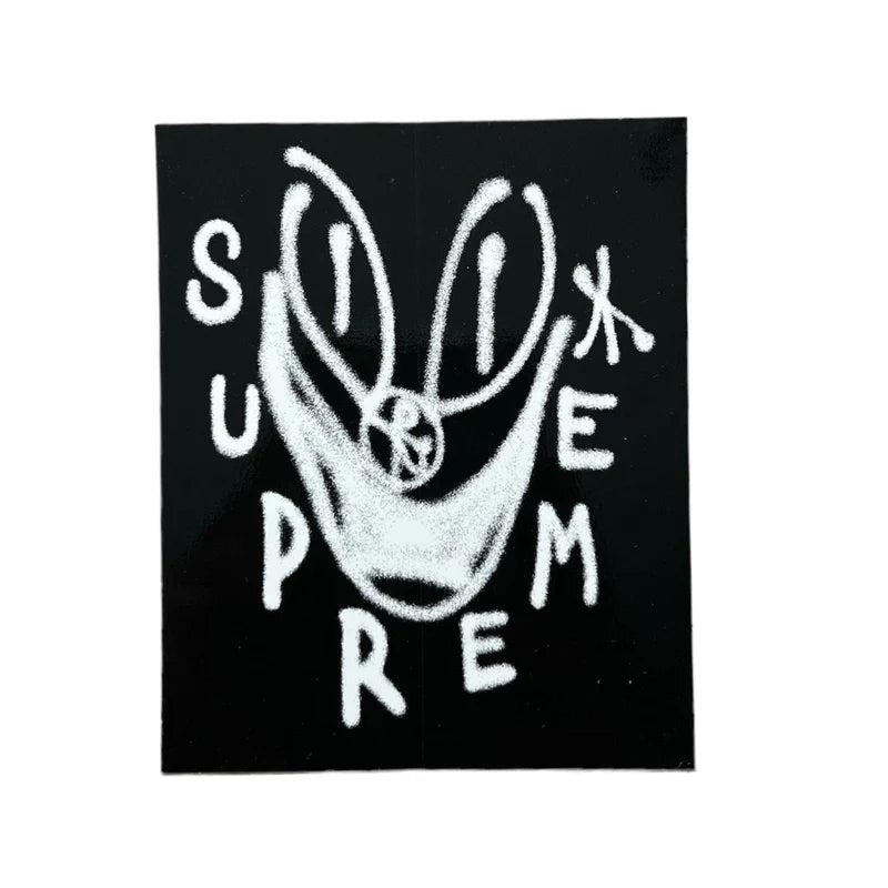 Supreme Sancheeto Smile Sticker Black FW18