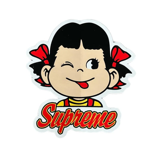 Supreme Candy Girl Sticker Red SS15