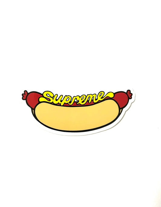 Supreme Hot dog Sticker 2003