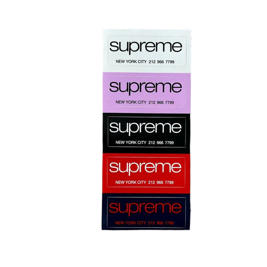 Supreme Shop Mini Stickers SS20