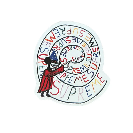 Supreme Joe Roberts Swirl Sticker SS17
