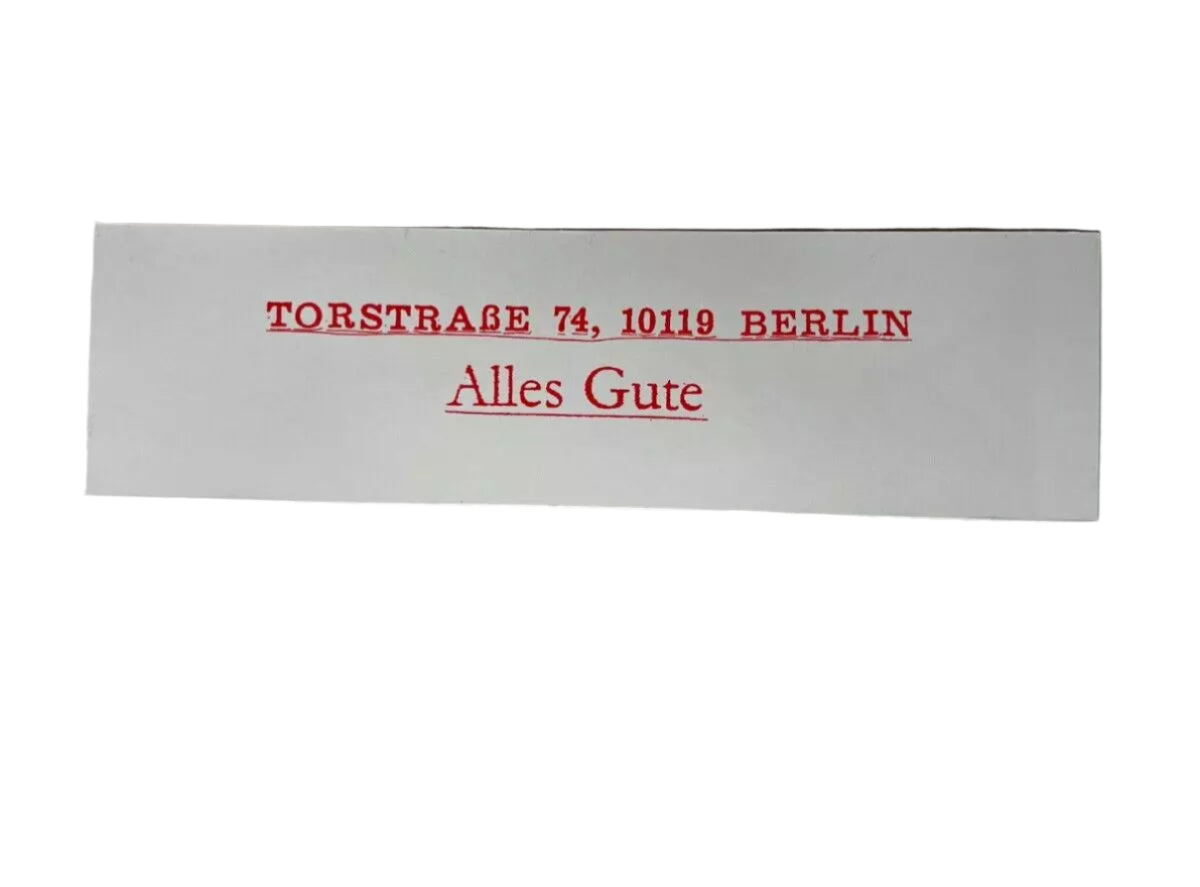 Supreme Berlin Store Opening Box Logo Sticker SS21