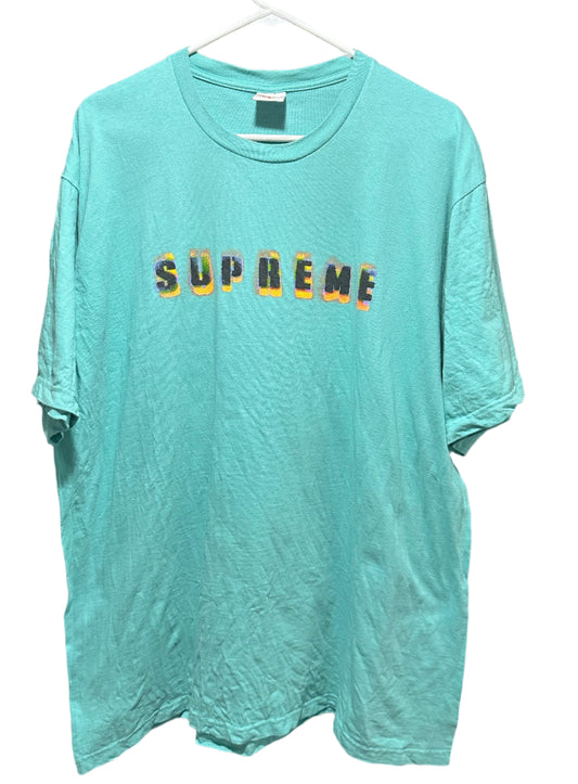 Supreme Stencil T-Shirt - Pre Owned (Size XL)