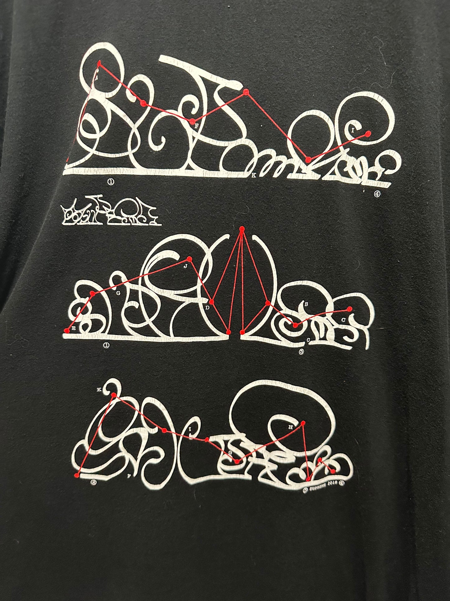 Supreme System T-Shirt - Pre Owned (Size XL)