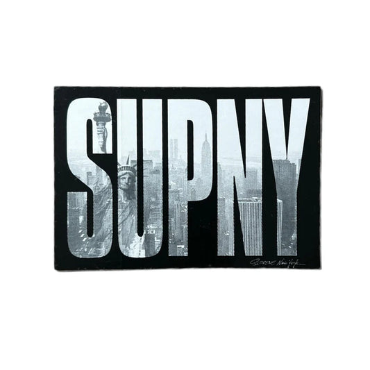 Supreme SUPNY Skyline Sticker FW10