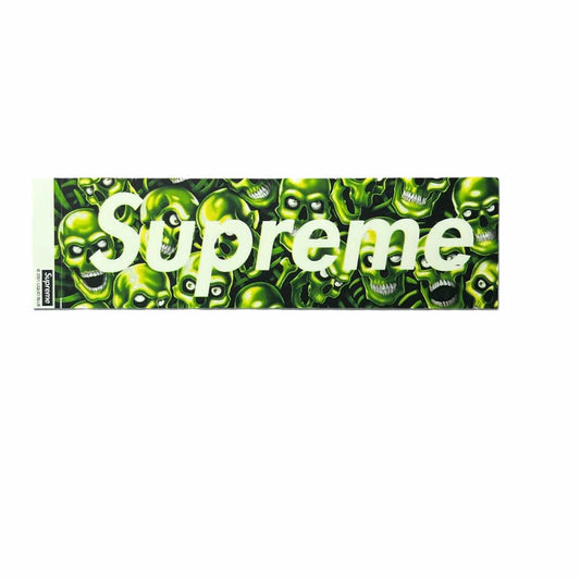 Supreme Skull Pile Box Logo Sticker SS18