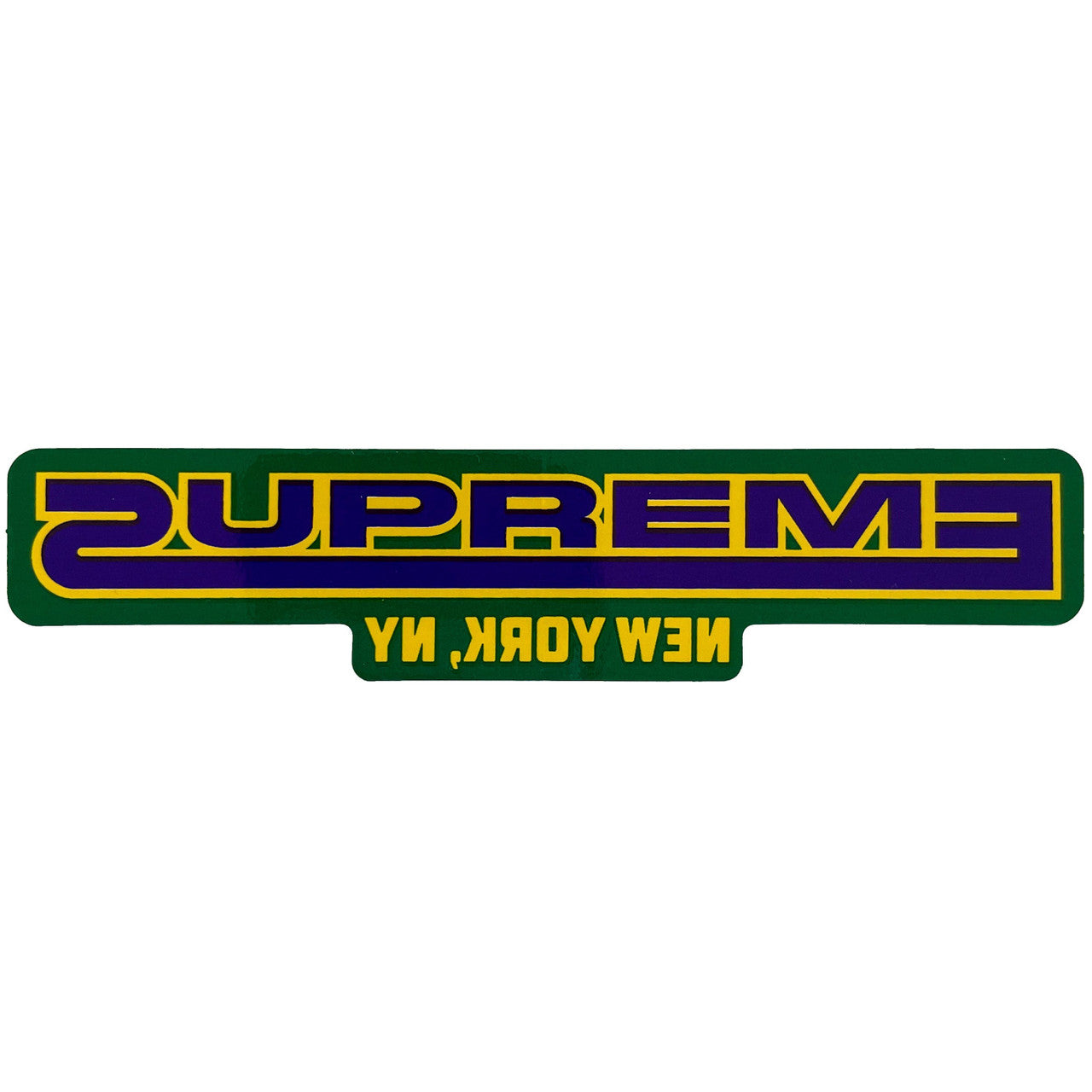 Supreme Connected Green Sticker FW21