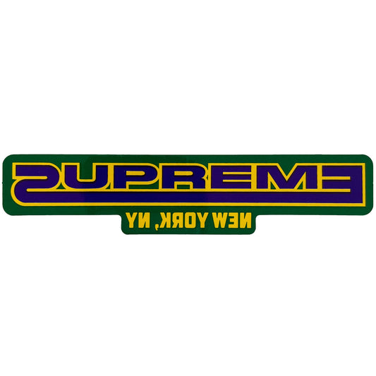 Supreme Connected Green Sticker FW21