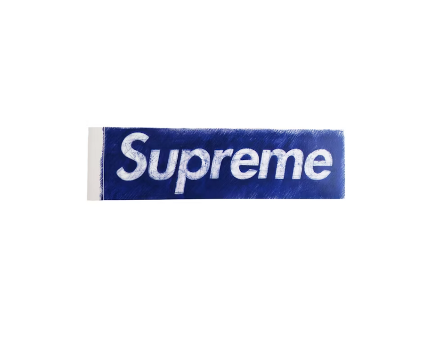 Supreme Andrei Molodkin Pen Box Logo Sticker 2003