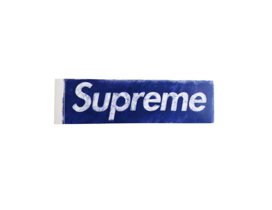 Supreme Andrei Molodkin Pen Box Logo Sticker 2003