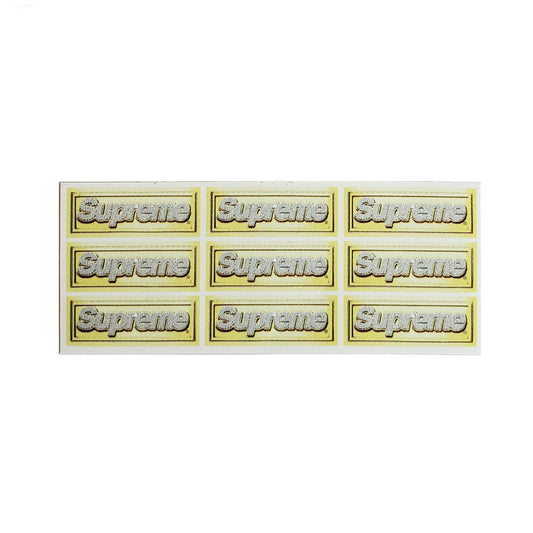 Supreme Bling Mini Box Logo Sticker SS13