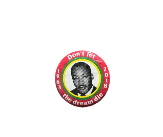 Supreme MLK Button