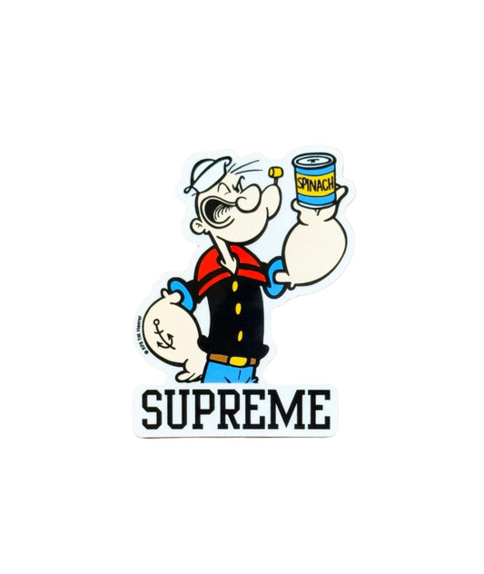 Supreme Popeye Sticker FW10