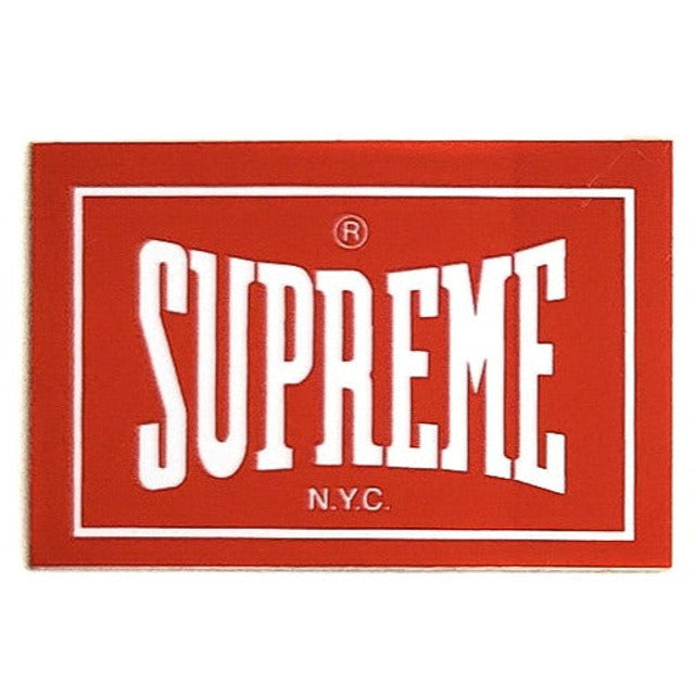 Supreme Everlast Sticker Red 1999