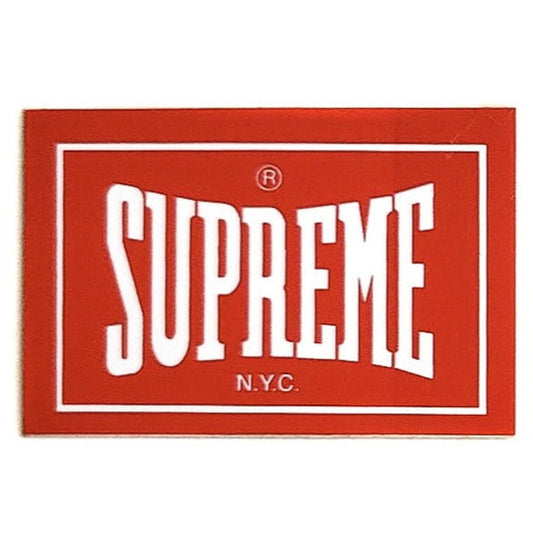 Supreme Everlast Sticker Red 1999