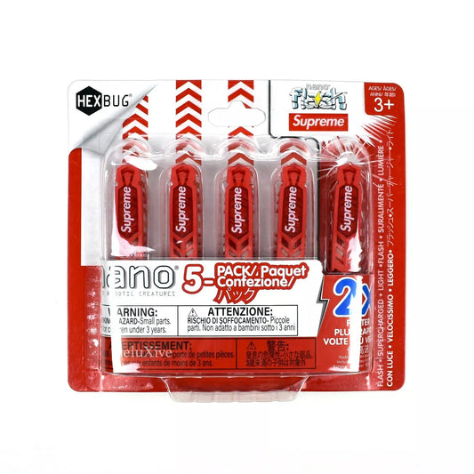 Supreme Red HEXBUG Nano Flash (5 Pack)