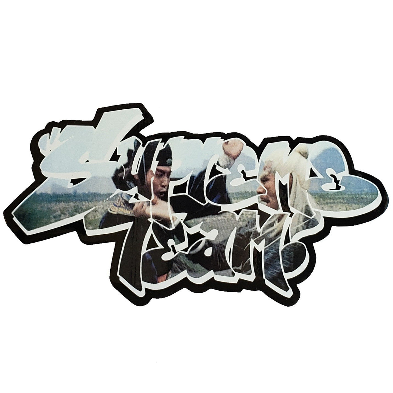 Supreme Team Black Sticker SS12