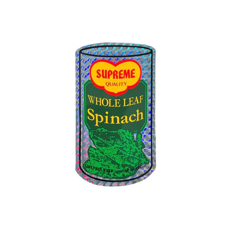 Supreme Whole Spinach Holographic Sticker SS15