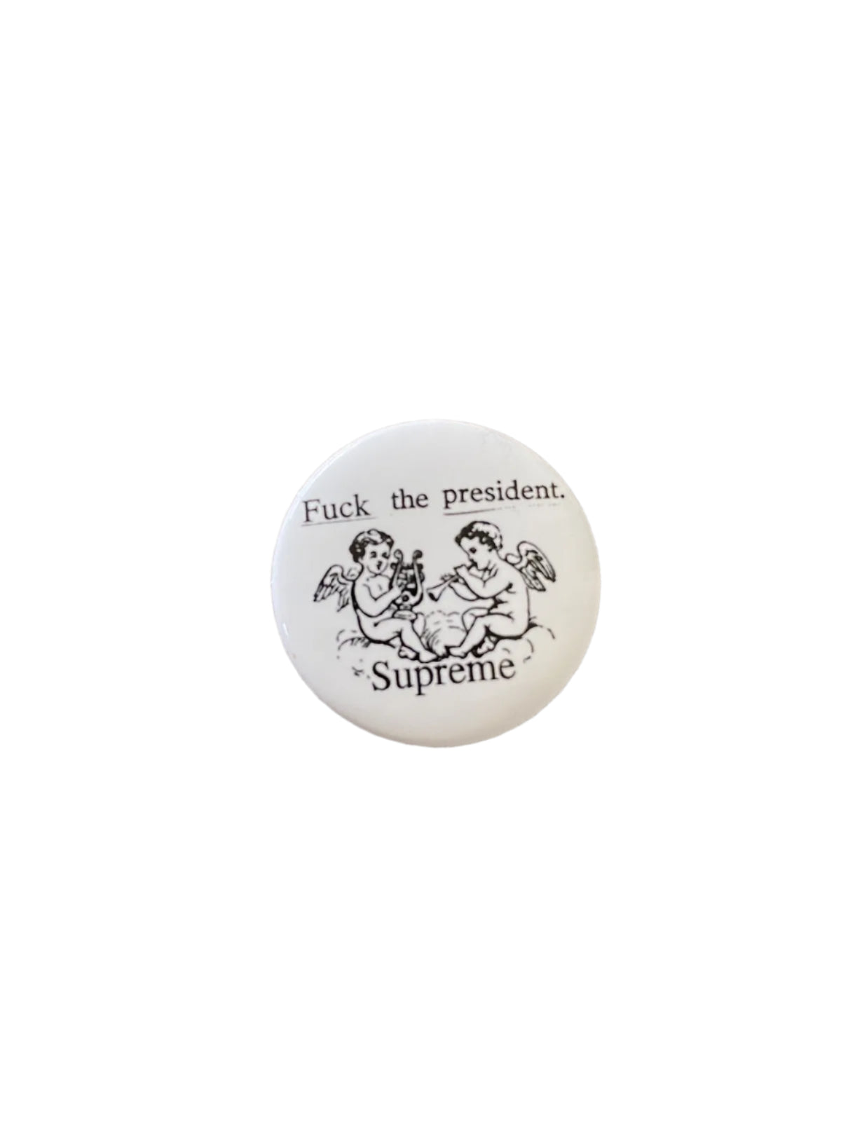 Supreme Fuck The President Pin SS17