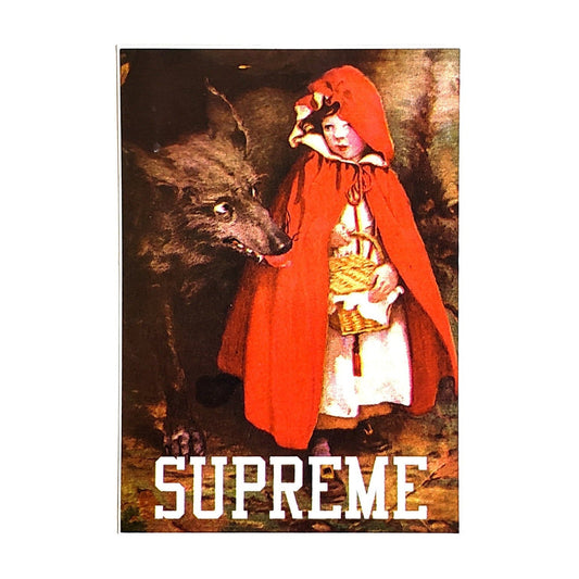 Supreme Red Riding Hood Sticker FW12