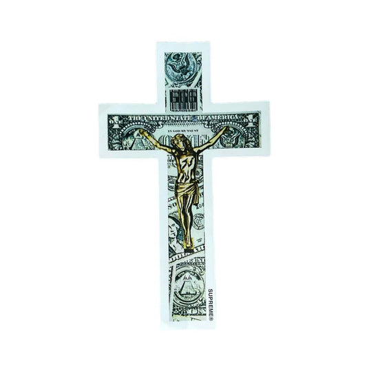 Supreme In God We Trust Cross Dead Kennedys Sticker SS14