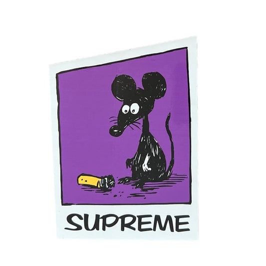 Supreme Rat Sticker Purple SS21