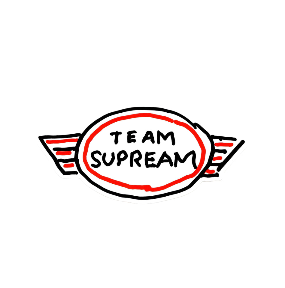 Supreme Team Supreme Sticker FW22