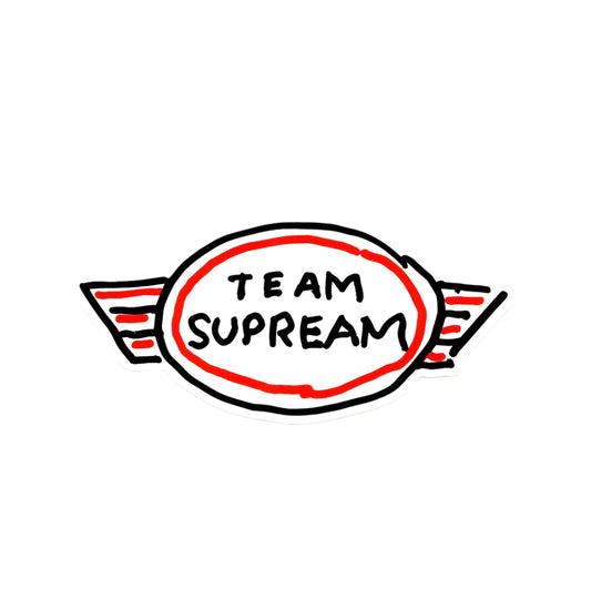 Supreme Team Supreme Sticker FW22