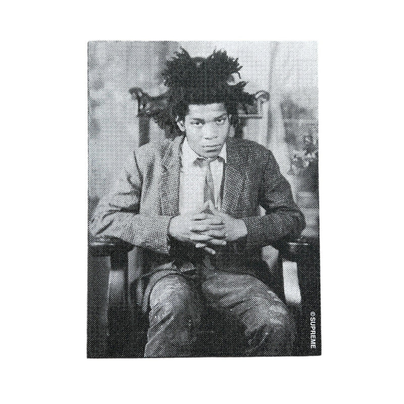 Supreme Basquiat Portrait Sticker FW13
